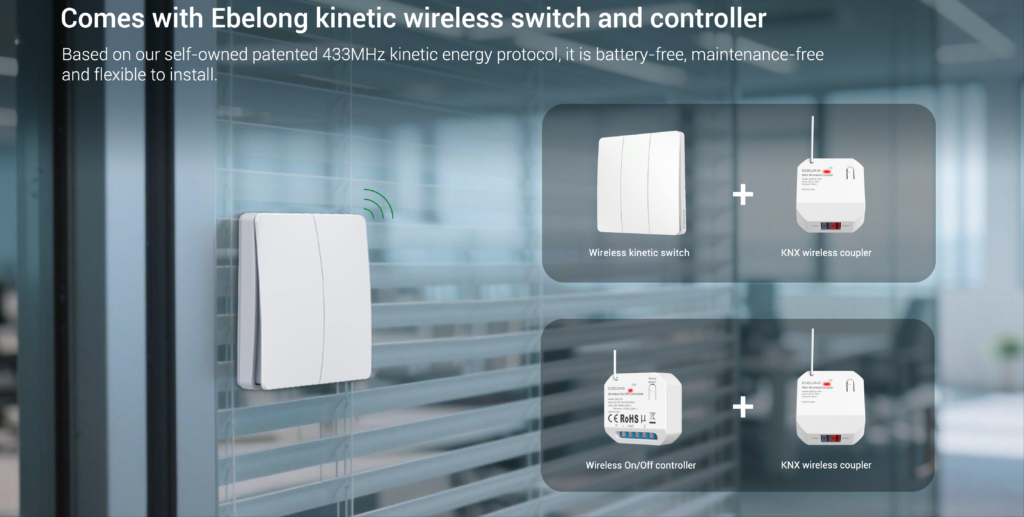 EBELONG ERC22-KNX: Bridging Wireless Kinetic Innovation with the KNX Standard